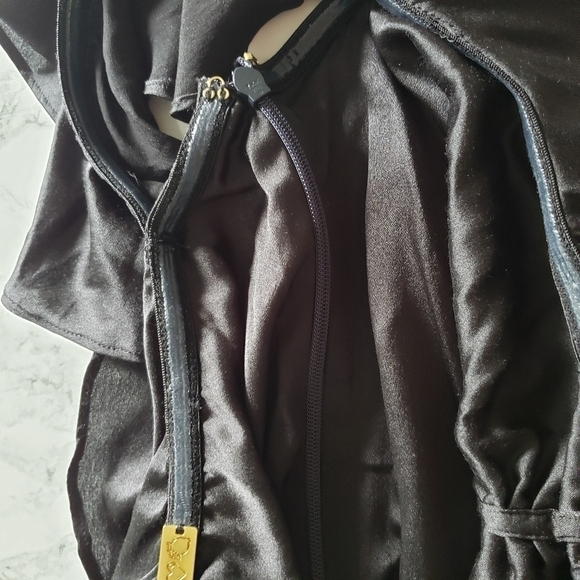 For Love And Lemons Virgo Ruffle Black Bodysuit - Picture 8 of 11